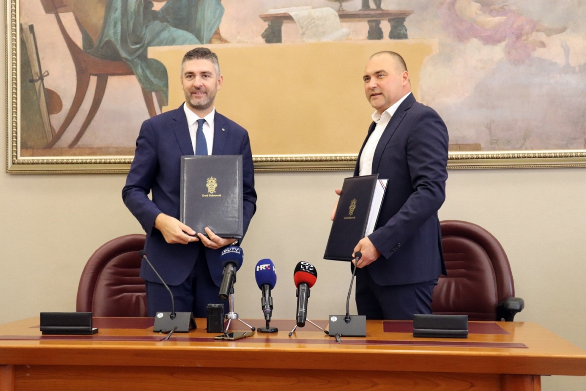 Grad Dubrovnik i Texo gradnja potpisali ugovor; Župska tvrtka gradi dvosmjernu spojnu cestu Tamarić