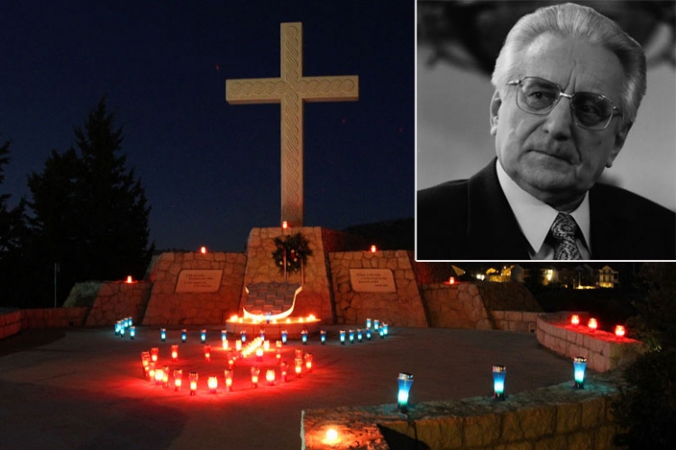 Dvadeseta godi&scaron;njica smrti dr. Franja Tuđmana - Večeras misa zadu&scaron;nica u Mandaljeni