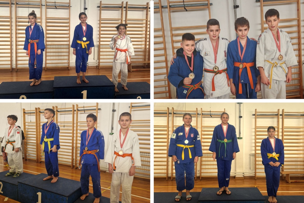 &Scaron;est medalja za Judo klub Župa dubrovačka na 16. Kupu Moko&scaron;ice