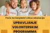 Udruga Bonsai organizira besplatni edukacijski ciklus &bdquo;Upravljanje volonterskim programima&ldquo;