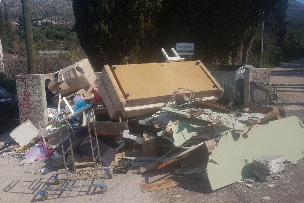Iz Općine jo&scaron; jednom upozoravaju građane da se suzdrže od odlaganja glomaznog otpada, kazna je pet tisuća kuna