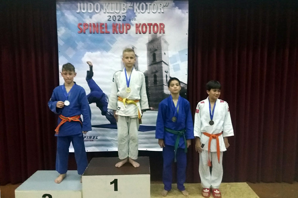 Spinel kup u Kotoru; Za JK Župu dubrovačku nastupilo 18 natjecatelja, osvojili četiri medalje
