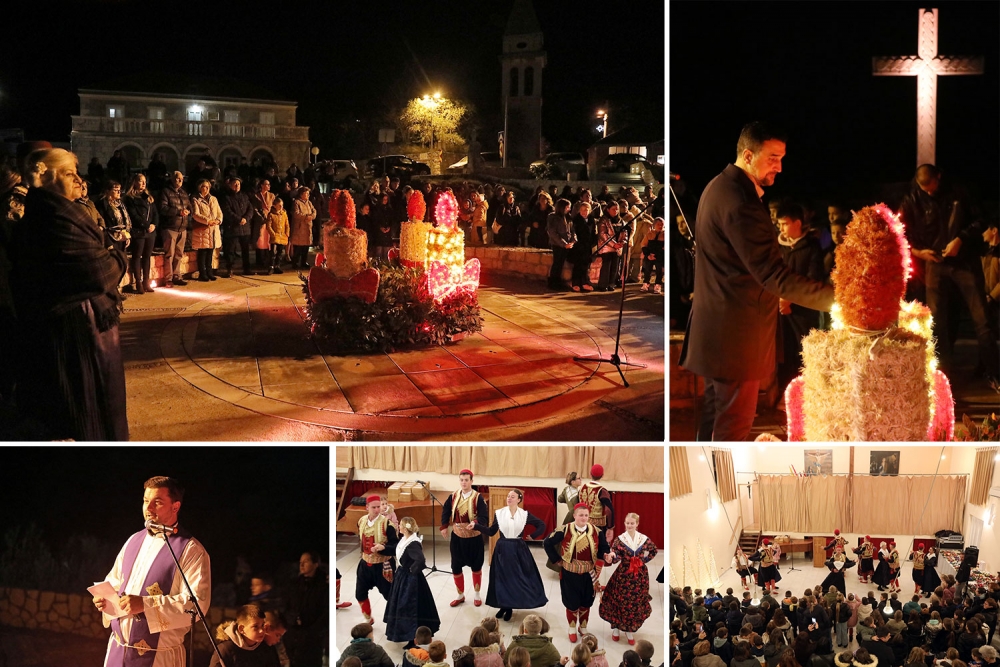 Načelnik Miloslavić upalio prvu svijeću na Adventskom vijencu u Mandaljeni (FOTOGALERIJA/VIDEO)