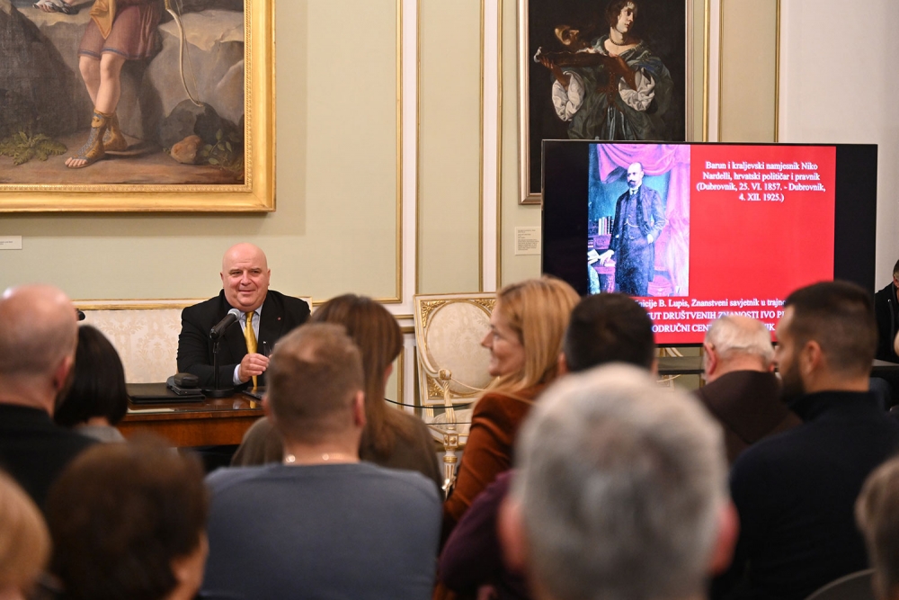 Održano predavanje "Namjesnik Kraljevine Dalmacije i barun Niko Nardelli &ndash; život i djelo"
